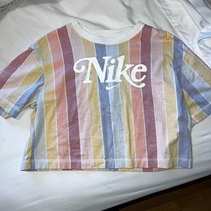Nike pastel crop top